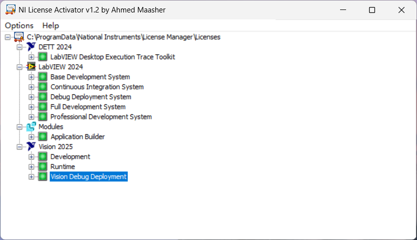 Labview  Teststand  NI相关  NI License Activator1.2 解密